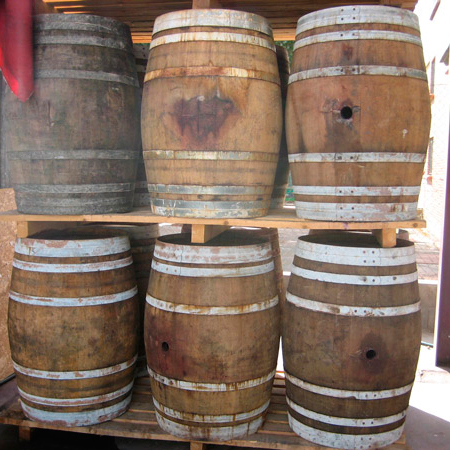 Decoration barrels 225 liters